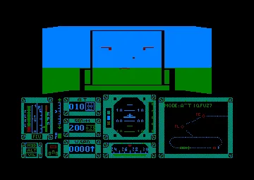 Mission En Rafale (UK,F) (1987) screen shot game playing